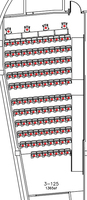 Layout diagram of room.