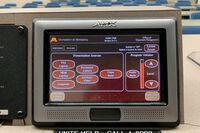 Touchscreen control user interface showing main page